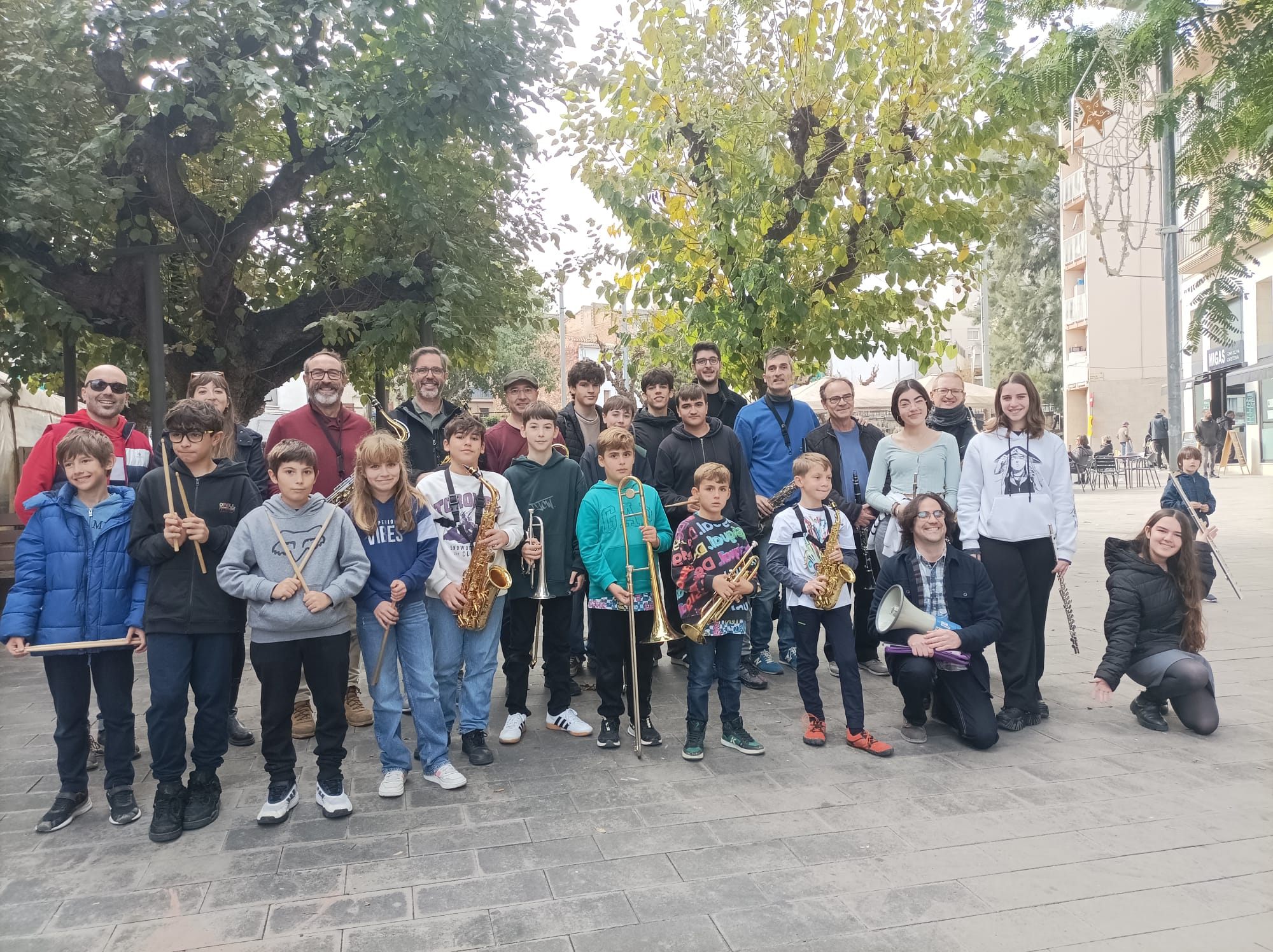 Imatge de la notícia: CONJUNT DE VENT I PERCUSSIÓ A LA FESTA DE SANT ANDREU